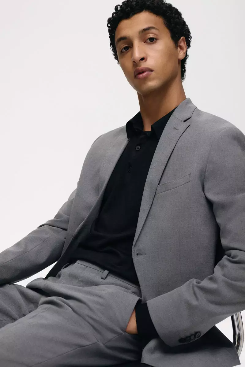 Slim Fit Single-breasted jacket