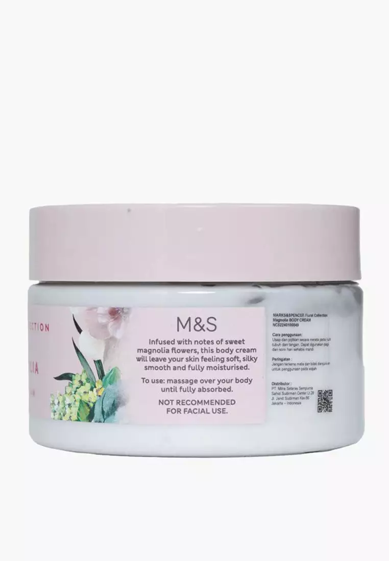 Floral Collection Magnolia Body Cream 250ml