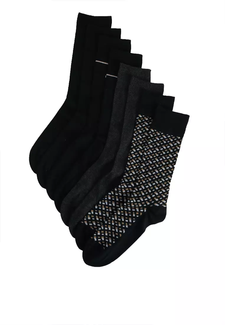 禮盒裝標準長襪 4對裝 - BOSS Business