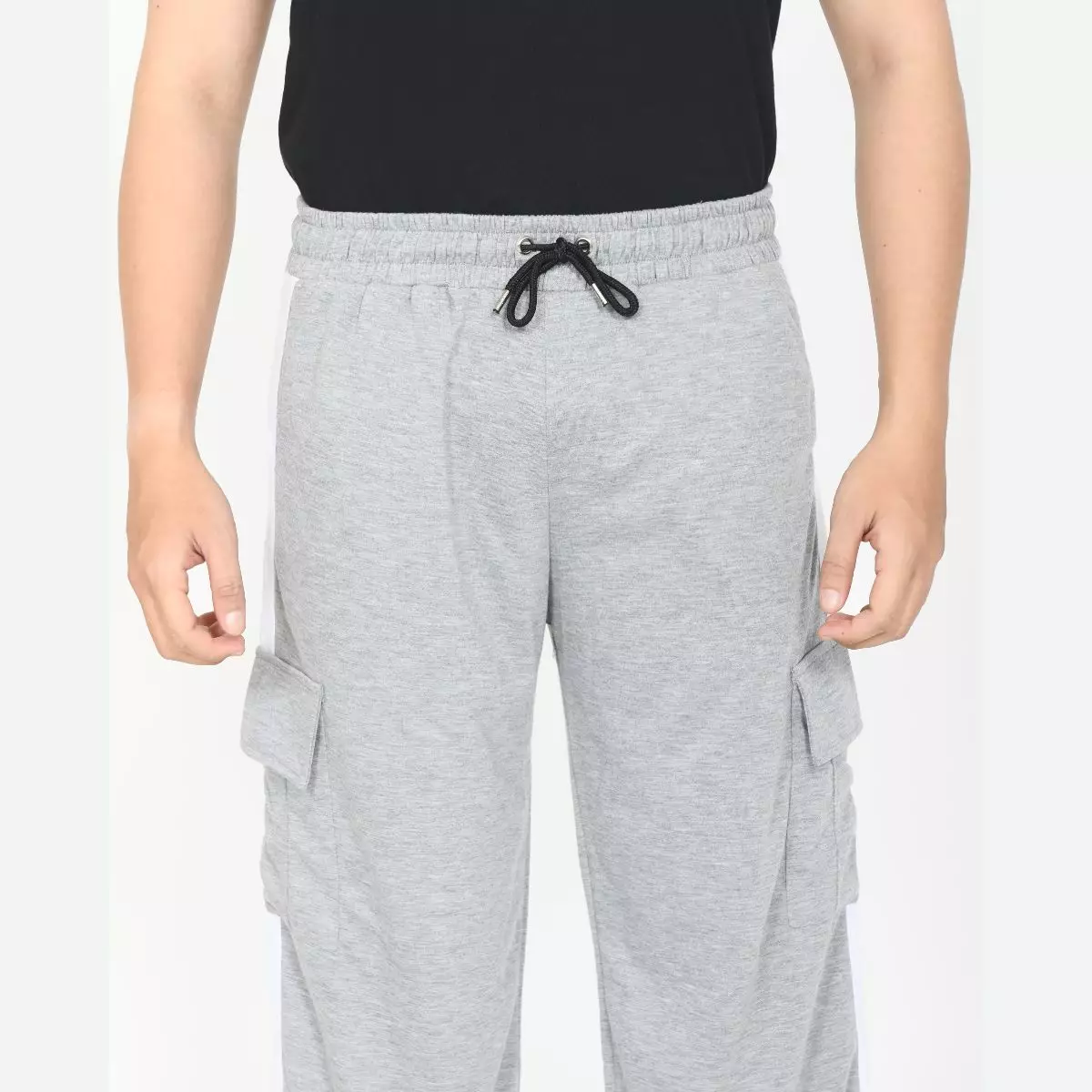 Ray Cargo Pant Men's [ABU MUDA] Celana Training Sporty Pria Size M-XXL Panjang 100 cm