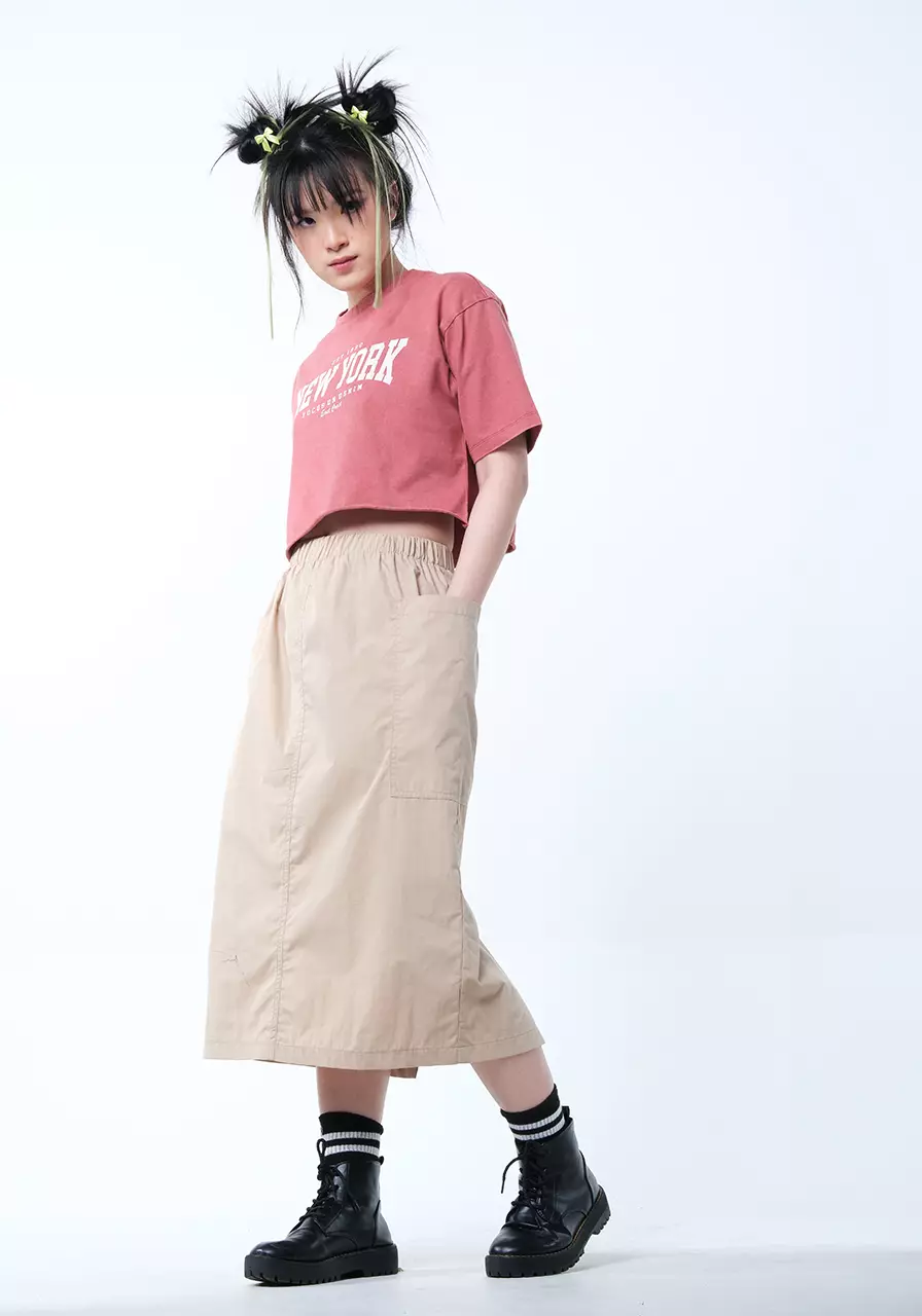 Rok Wanita Roona Khaki