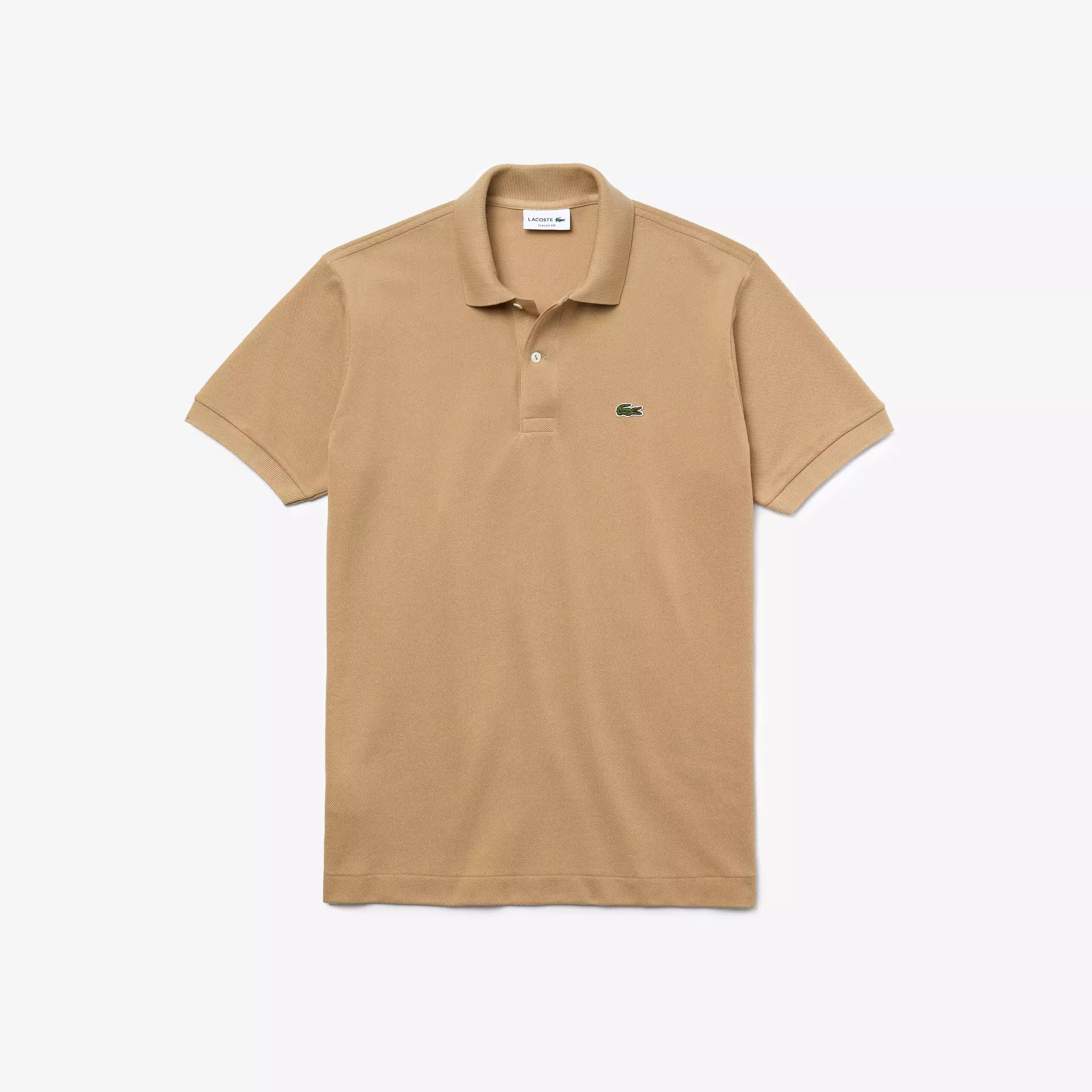 Classic Fit L.12.12 Original Piqué Polo Shirt - BEIGE