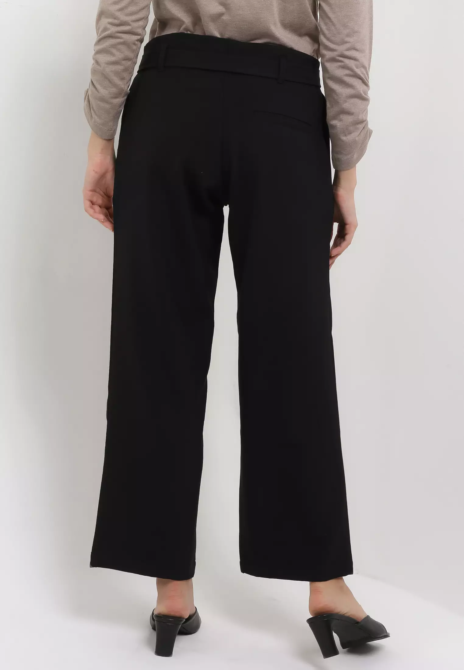 MFMW Miriki Celana Panjang Kulot Black