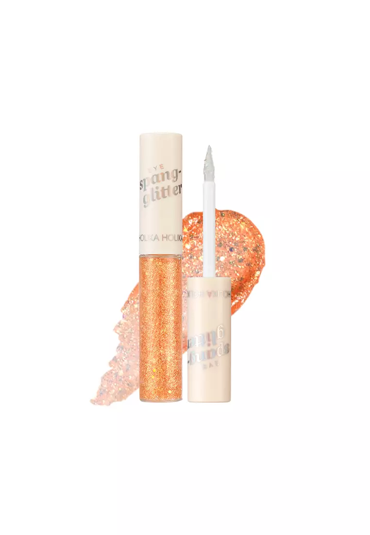 Holika Holika Eye Spanglitter - 03 Tangerine Parts