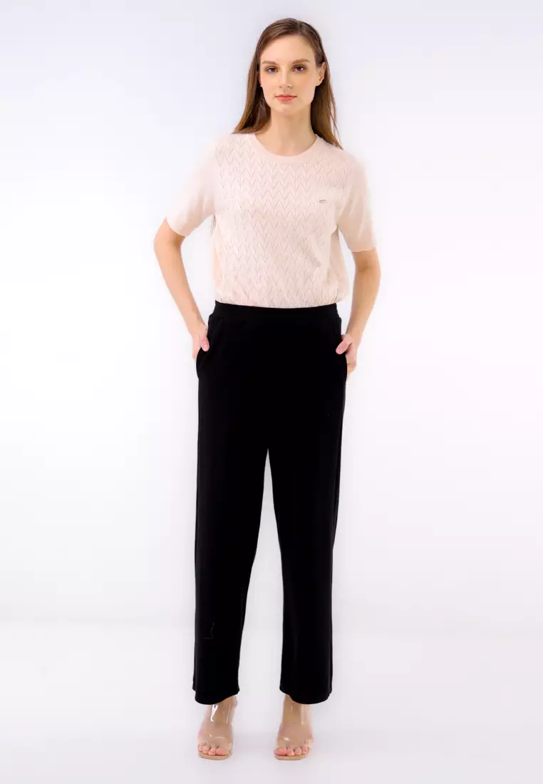 Colored Wide Leg Pants Ladies