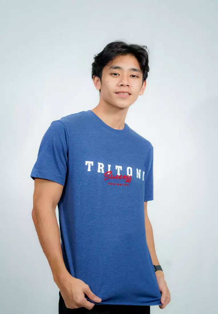 Natural Softness Tritoni Graphic Cotton Tee
