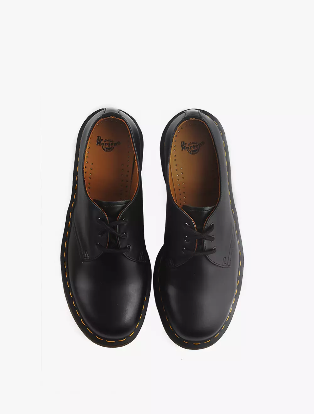 Core 1461 Unisex Shoes - Black Smooth