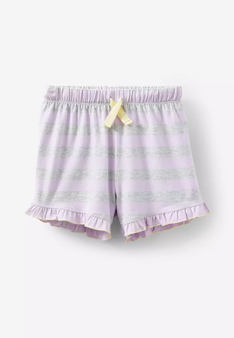 Stacey Short Sleeves Flutter Pyjama Set