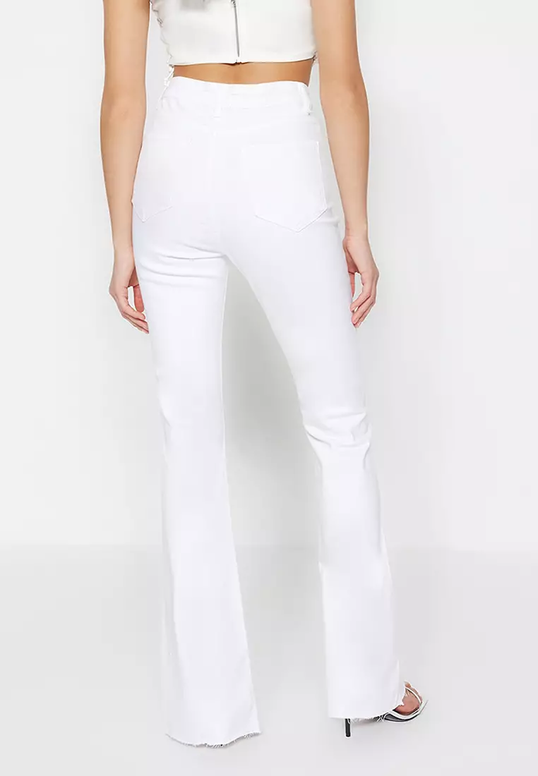 Super High Waist Flare Jeans