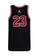 Jordan black Jordan Boy's Signature 23 Logo Jersey - Black B055BKA290A763GS_2