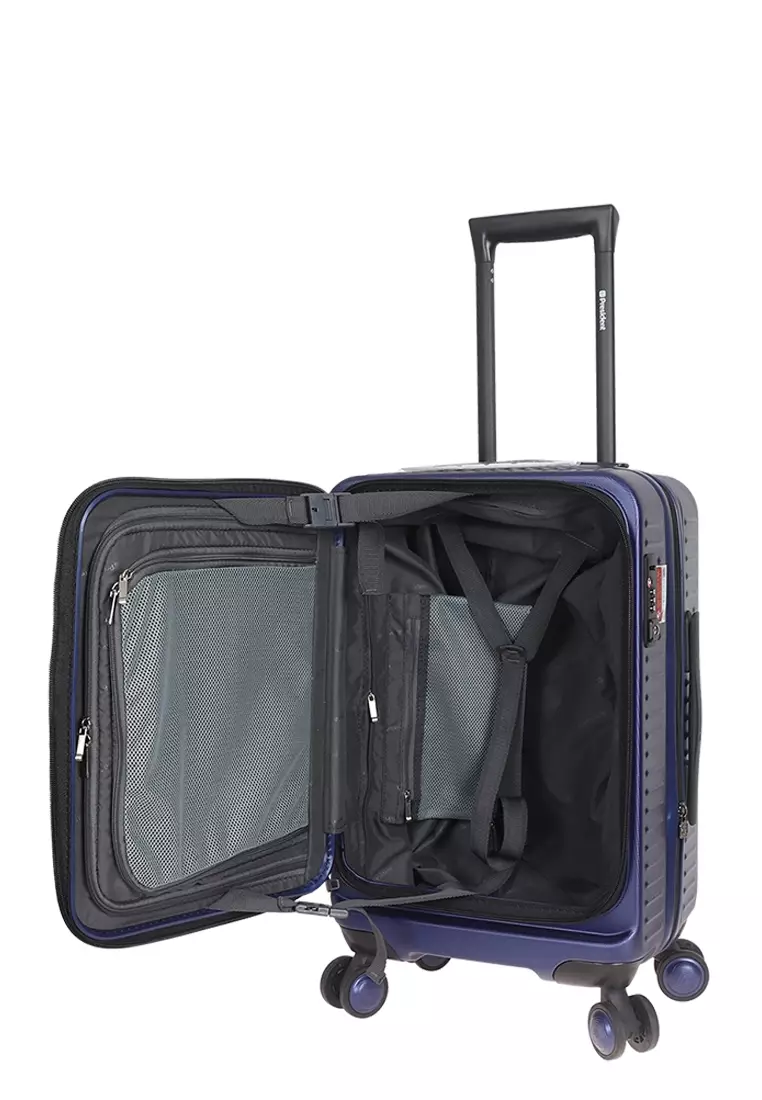 Koper - Trolley Case President 5324 20 Inch Midnight Blue