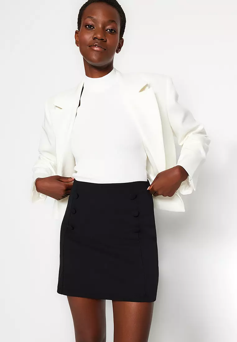 Flexible Knitted Skirt