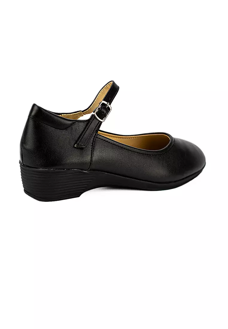 Women's Flats School Shoes LW 23523 Black C22 C33