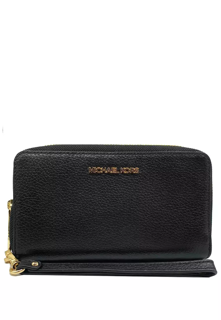 Dark chambray michael kors wallet best sale