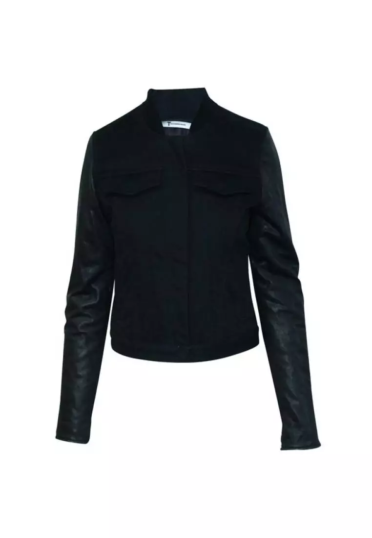 Alexander wang black deals jacket