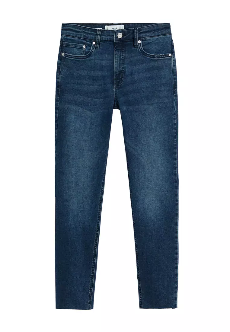 Buy Mango Isa Crop Skinny Jeans 2025 Online ZALORA Philippines