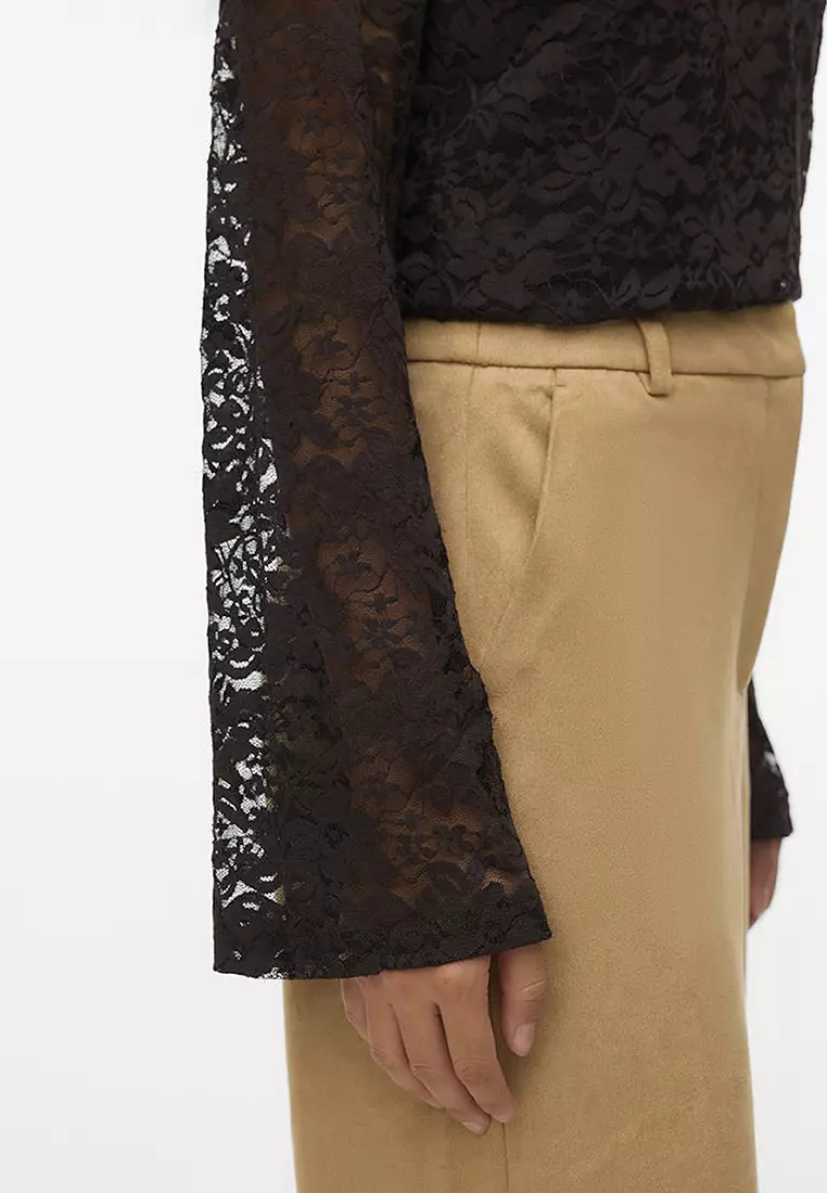 Long Sleeve Lace Top