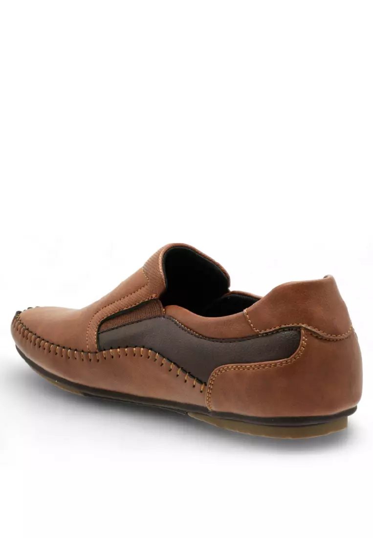 Men Slip On Faux Leather Casual Formal - 240431350