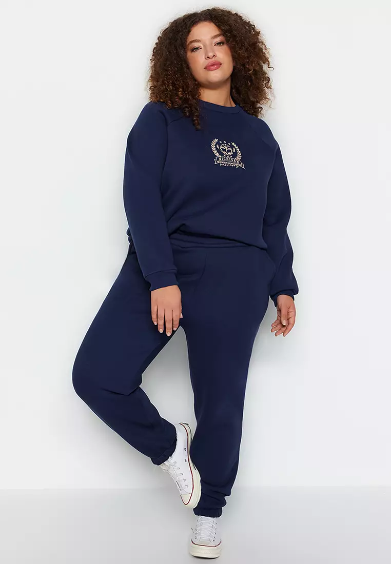 Plus Size Fleece Sweatpants
