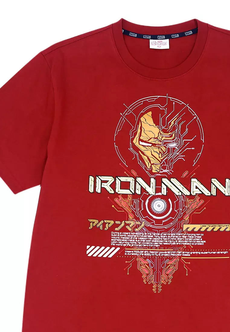 Mens Licensed Graphic T-Shirt "Iron Man Japan"