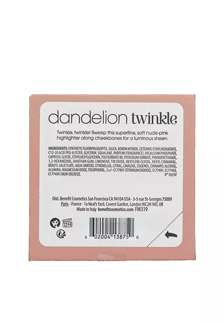 BENEFIT - Dandelion Twinkle Soft Nude Pink Highlighter 3g/0.1oz