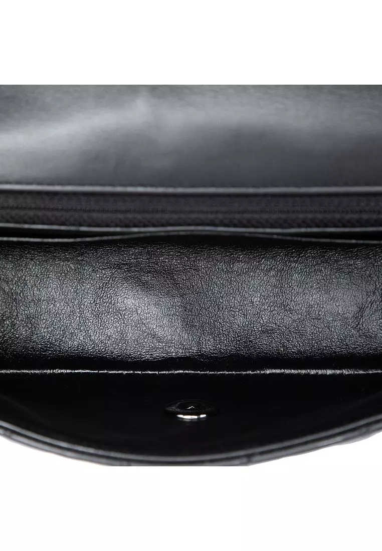 Pre-Loved Chanel Mini Rectangular Classic Patent Single Flap