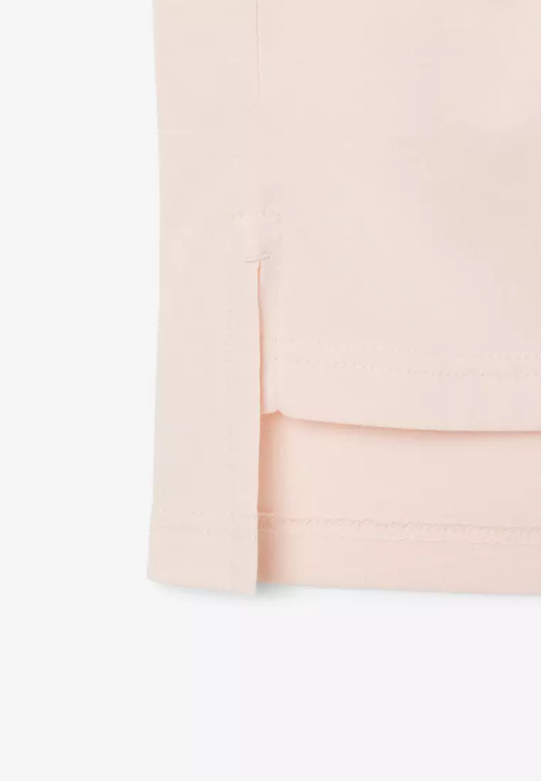 Batwing Sleeve Print T-shirt