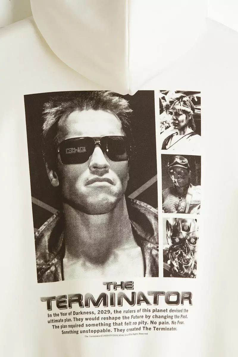 Loose Fit Printed hoodie