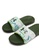 Under Armour green UA W Ansa Graphic Slide Sandals 8D6E2SHF1CBD2AGS_3