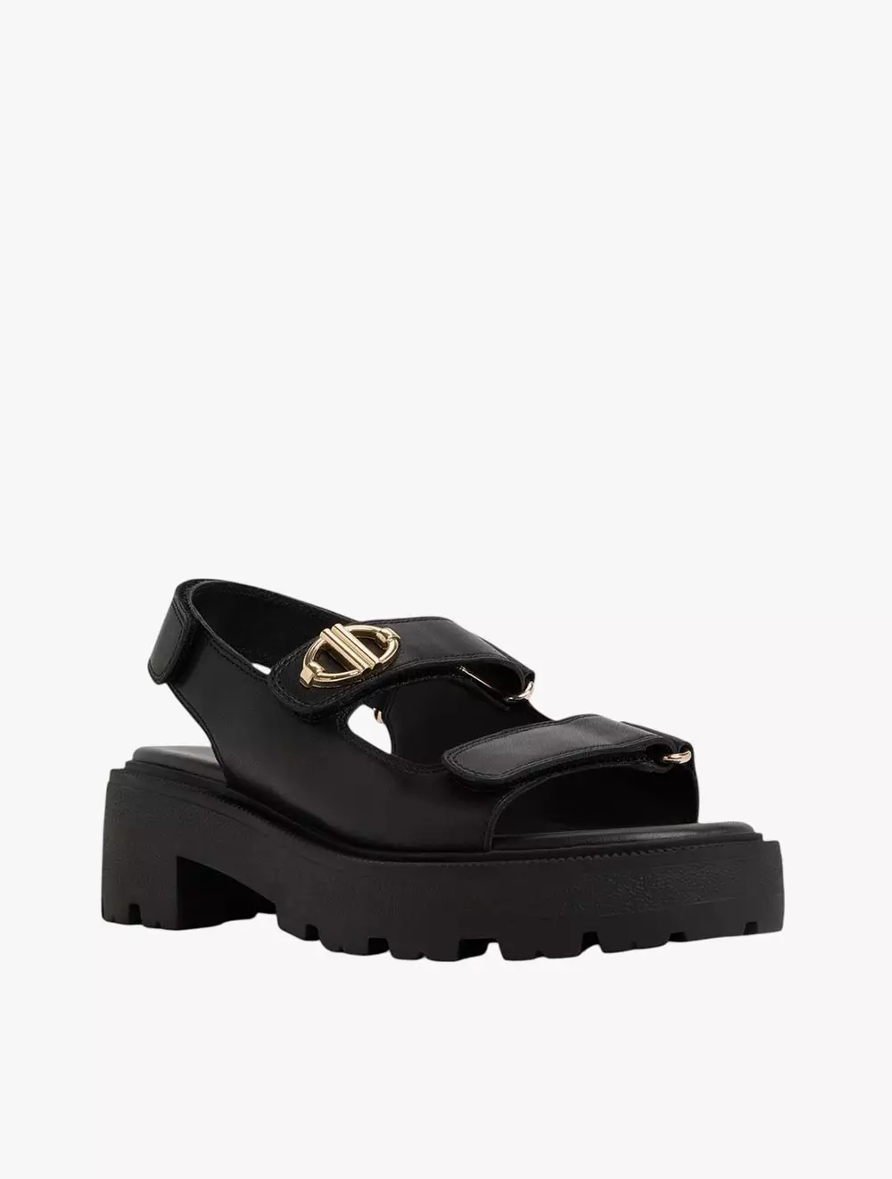 Aldo Drirani Wedge Sandals - Black