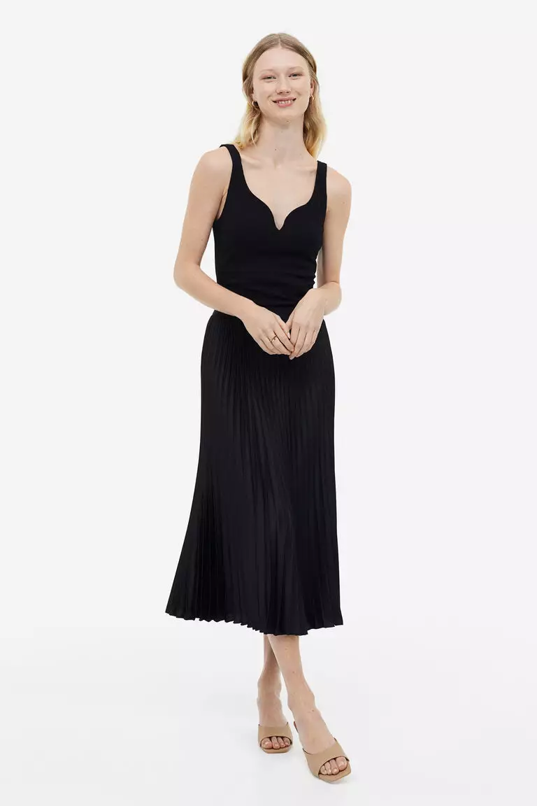 Jual H&M Ribbed top Original 2025 | ZALORA Indonesia