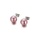 Glamorousky silver Simple and Elegant Geometric Purple Round Bead 316L Stainless Steel Stud Earrings FBA58AC73A748FGS_1