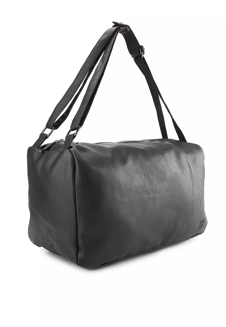 Distressed Leather Concept Duffel Bag