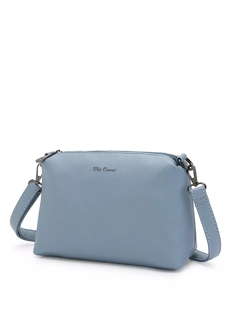 tas sling-bag Mlb-korean Blue Denim Sling Bag