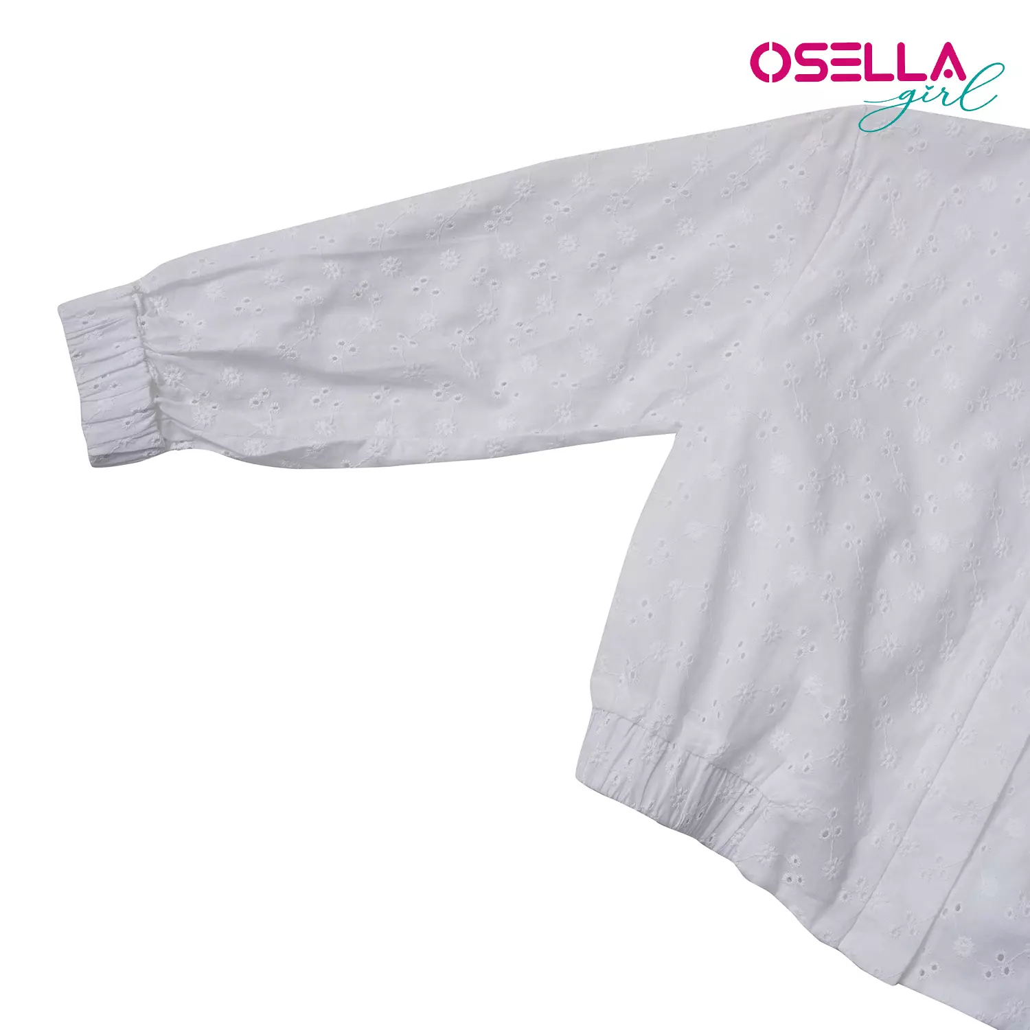[NEW] Osella Lace Bomber Jacket In White 2361500601 | Jaket Anak Perempuan