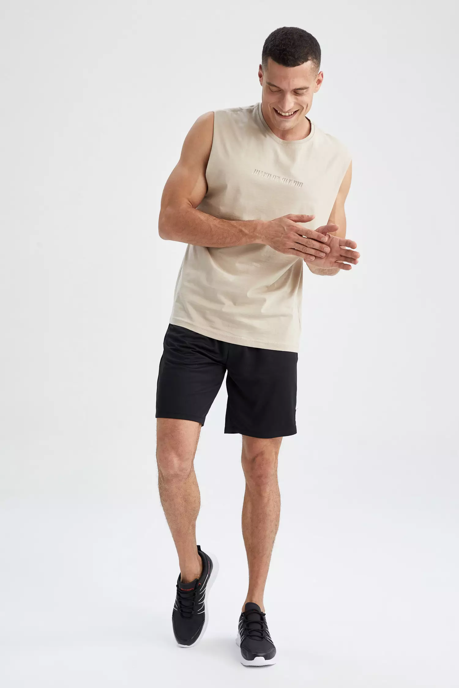 Buy DeFacto 2-Pack Regular Fit Basic Sleeveless Cotton Singlets