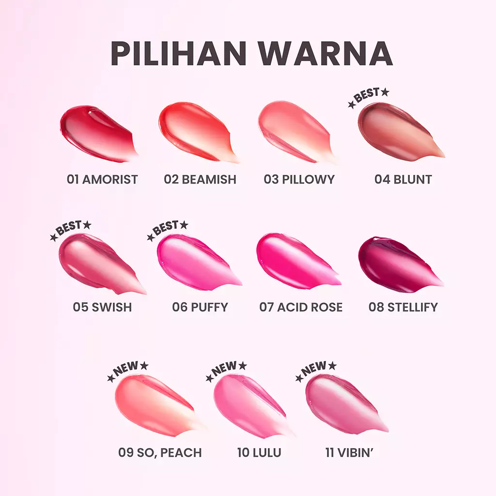 Holika Holika Heart Crush Bare Glaze Tint 09 So, Peach | Tinted Lip Glaze with Natural Stain