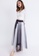 Hook Clothing black and white Contrast Tulle Skirt 65E91AA19AFF31GS_4