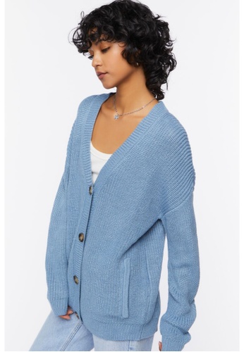 FOREVER 21 Drop-Sleeve Cardigan Sweater | ZALORA Philippines