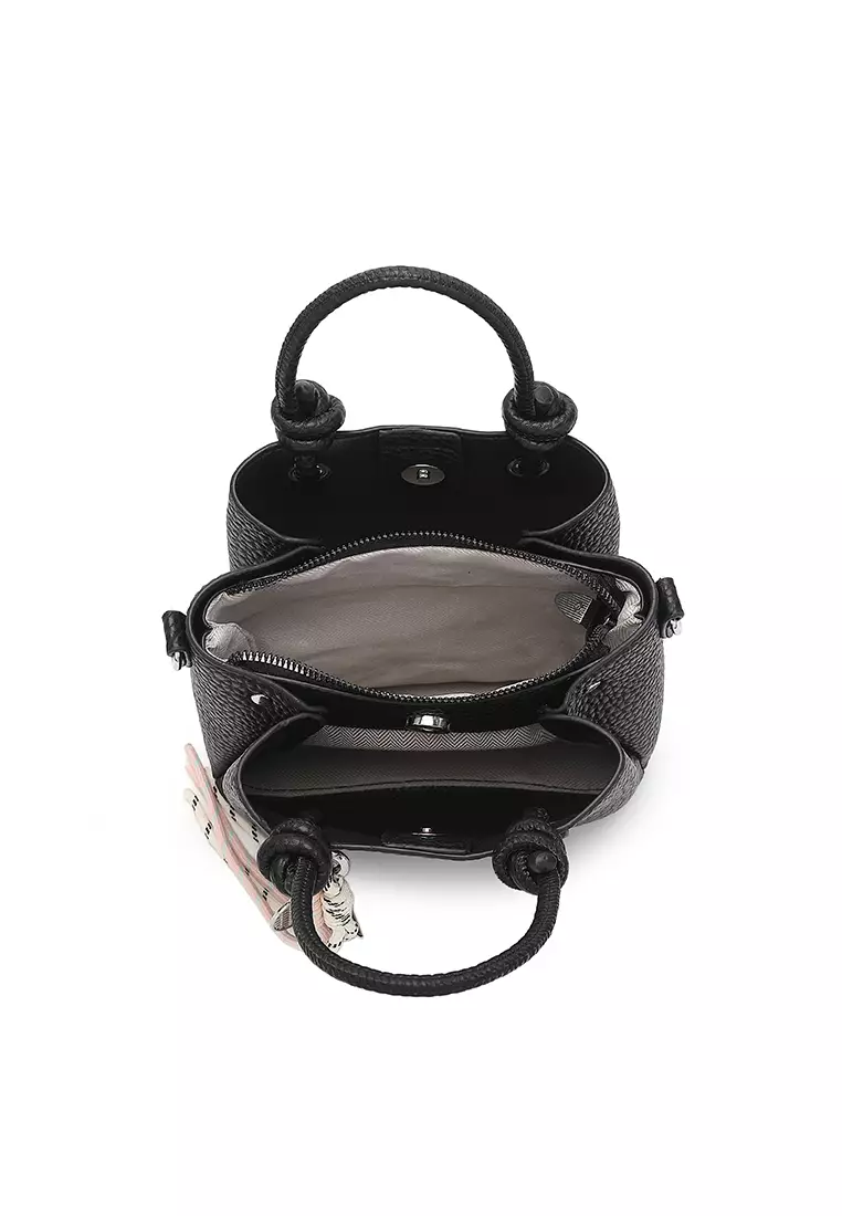 Women's Top Handle Bag / Sling Bag / Crossbody Bag / Shoulder Bag - Black