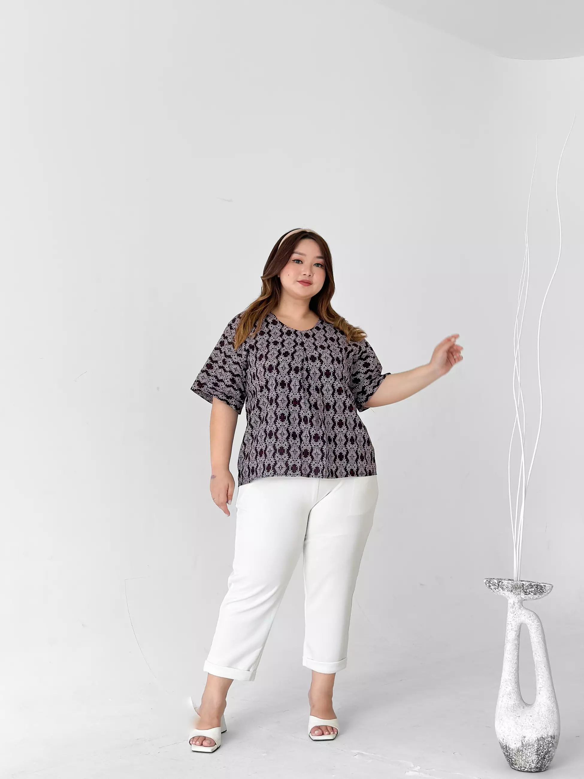 xtramiles Ladies top elisha top new maharani maroon