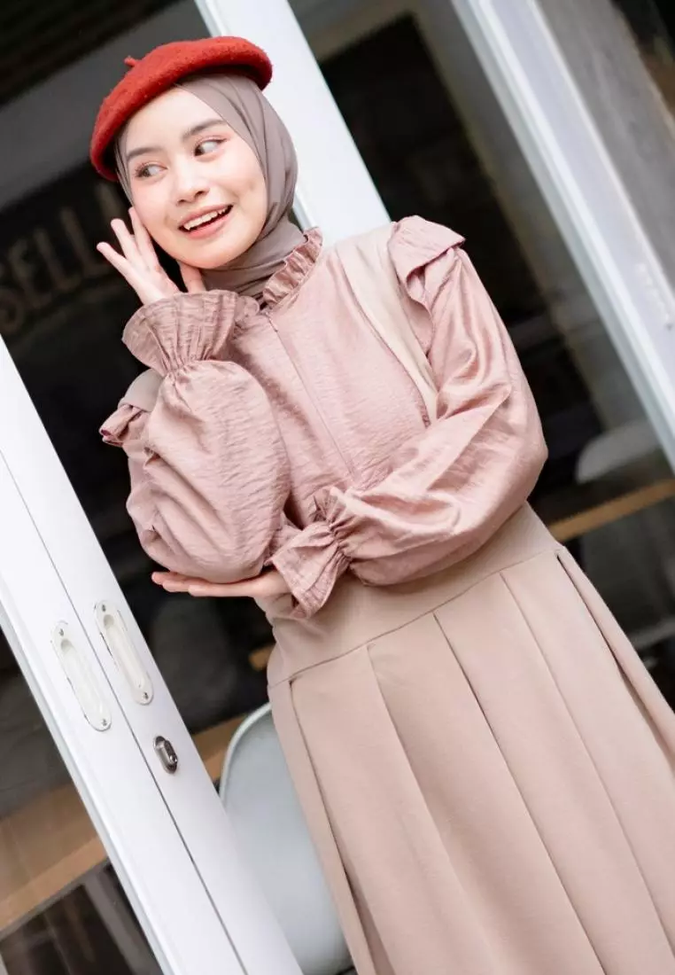 Saba Overall Dress Khaki M17363 R74S6