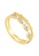 HABIB gold HABIB Esra White and Yellow Diamond Ring 20DBBAC588598FGS_2