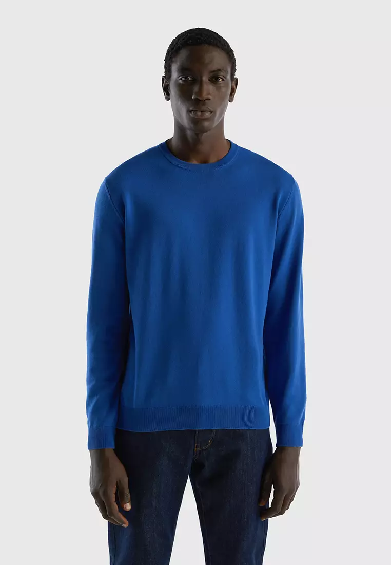 100 cotton crew top neck sweatshirt