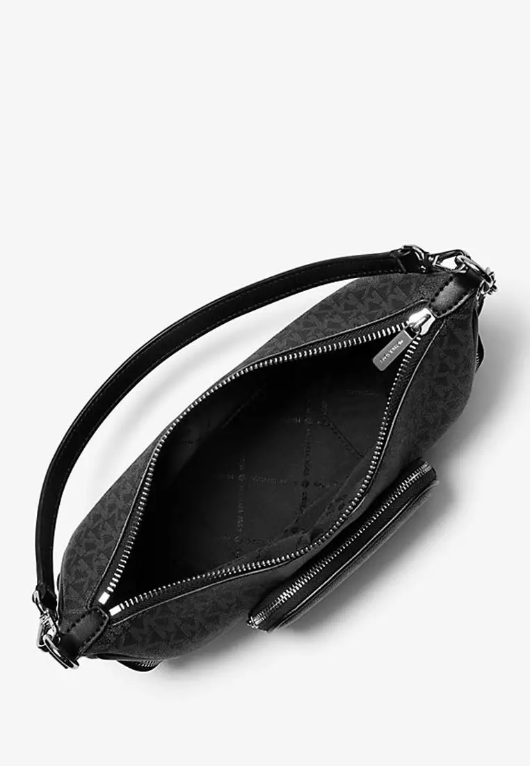 Merritt Small Signature Logo Convertible Crossbody Bag