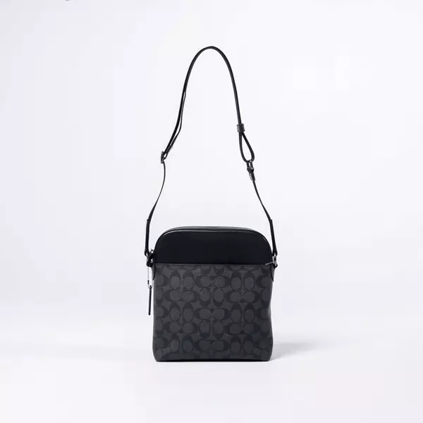 Tas COACH CC MONOGRAM BLACK SHOULDER BAG 100% ORIGINAL