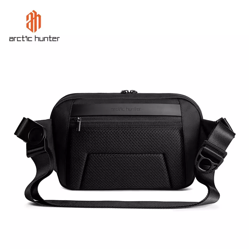 Arctic Hunter Y00561 Tas Selempang Pria Waist Bag Pria Sling Bag Pria - BLACK