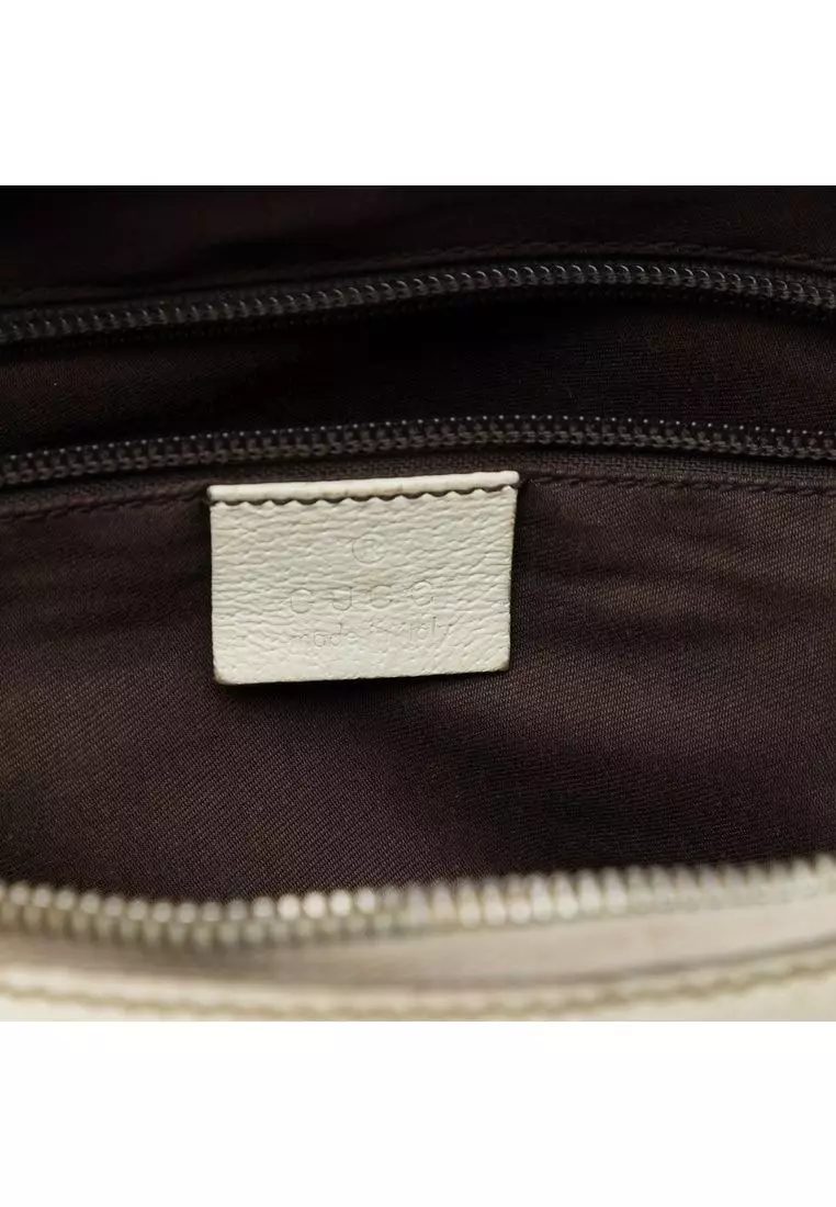 Pre-Loved Gucci Gg Canvas Web Crossbody