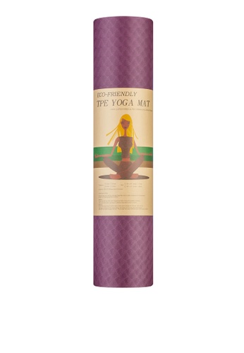 Buy Zalora Eco Friendly Tpe Yoga Mat Online Zalora Malaysia