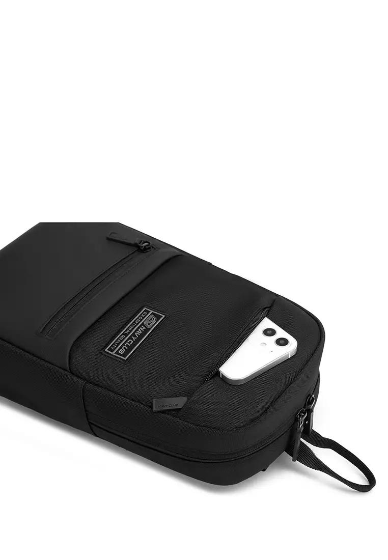 Navy Club Tas Selempang Travel Cross Body Bag GIF - Tas Pria Tas Wanita Sling Bag